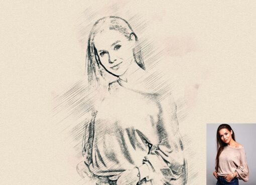 Pencil Sketch Creator Photoshop Action - Image 2