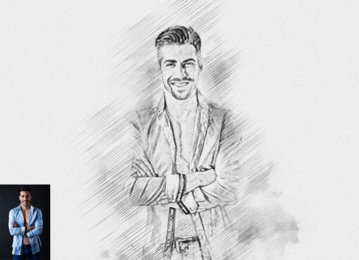 Pencil Sketch Creator Photoshop Action - Image 5