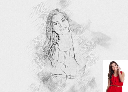 Pencil Sketch Creator Photoshop Action - Image 8