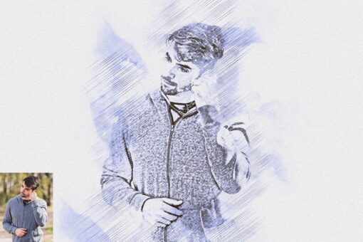Pencil Sketch Creator Photoshop Action - Image 9