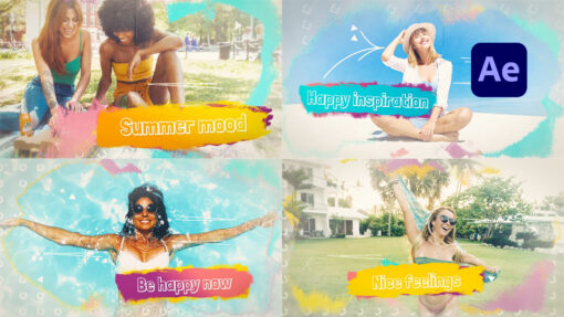Summer Mood After Effects template