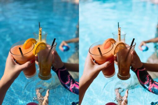Summer portrait video frame with a warm, inviting look achieved by Teal Time Video LUTs.