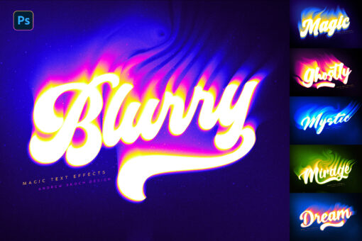 Mystic Blur Text Effects