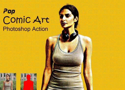 Pop Comic Art Photoshop Action
