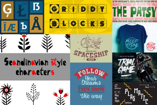 100 Fonts Collection, Typography Modern Creative Fonts, Branding - Image 3
