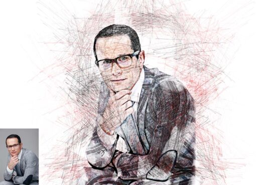 Color Pencil Drawing Photoshop Action - Image 4