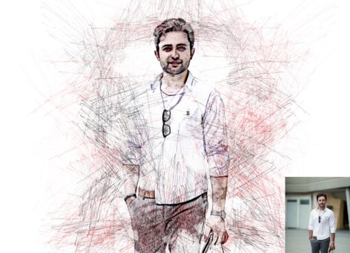 Color Pencil Drawing Photoshop Action - Image 6
