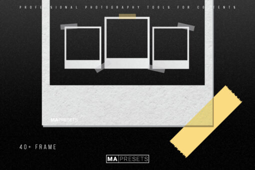 40 Film Frames | Instant Retro Borders, Vintage Snapshot - Image 3