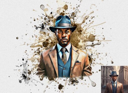 Paint Splash Art Photoshop Action - Image 6