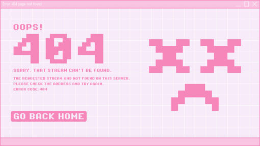 404 not found transitions pack. Alpha Channel