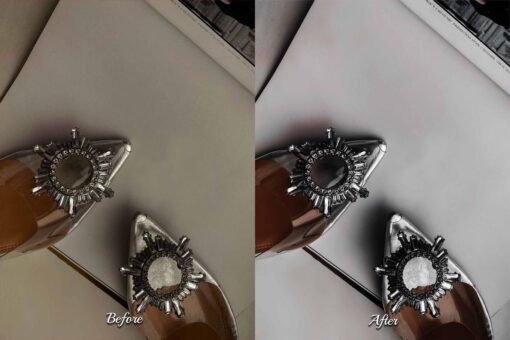 Fashion video clip color graded with a silver LUT, showcasing luxury and moody vibes.