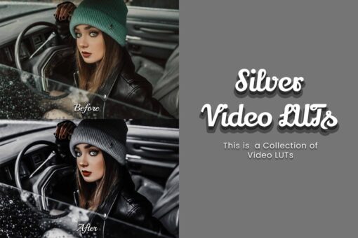 Indoor luxury video with aesthetic gray and silver color grading using professional LUTs.
