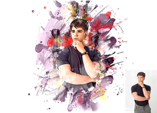 Premium Watercolor Art Photoshop Action - Image 5