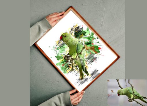 Premium Watercolor Art Photoshop Action - Image 6