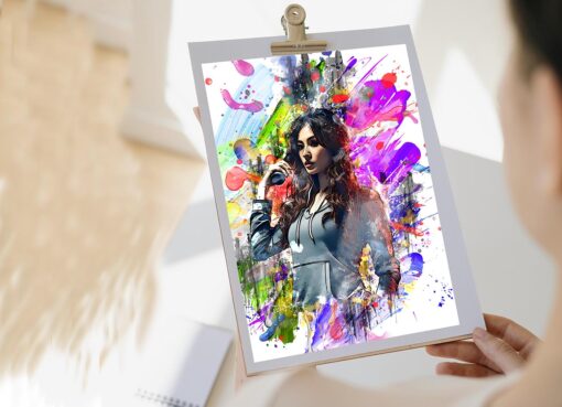 Premium Watercolor Art Photoshop Action - Image 10