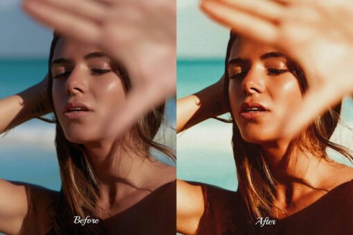 Travel video featuring warm tones and grainy effects using Saline LUTs.