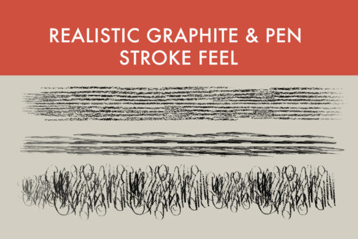 Scribble and Hatch Brush Set - Image 3