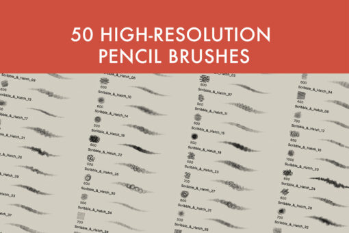Scribble and Hatch Brush Set - Image 6