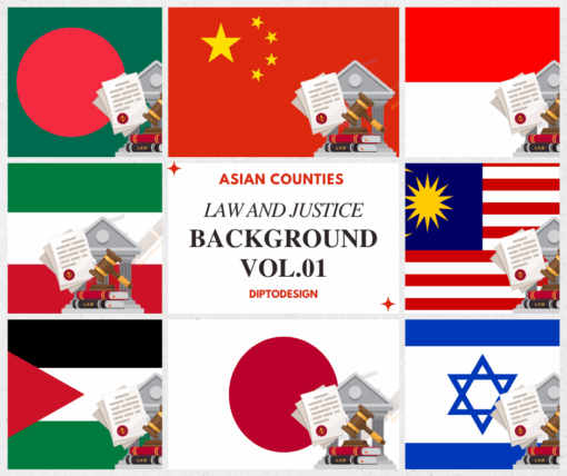 Asian Countries Law Justic Background Vol1