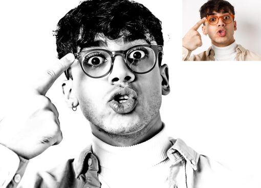 Exclusive B & W Portrait Photoshop Action - Image 10