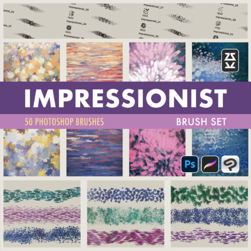Impressionist Brush Set