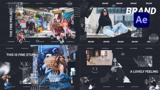Modern Style After Effects template