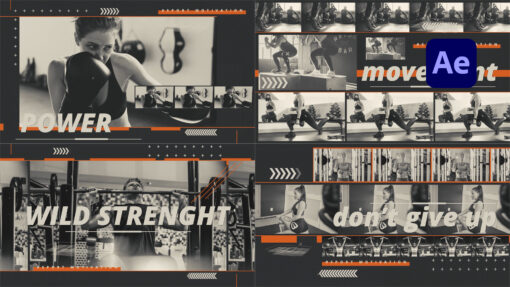 Sport Activity After Effects template