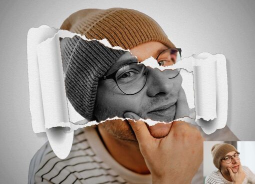Torn Paper Art Photoshop Action - Image 3
