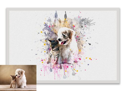 Mega Watercolor Photoshop Action Bundle - Image 10