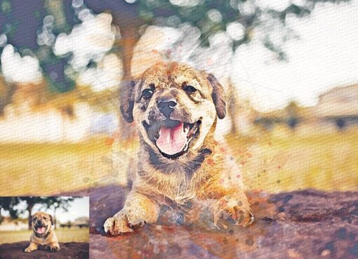 Mega Watercolor Photoshop Action Bundle - Image 13