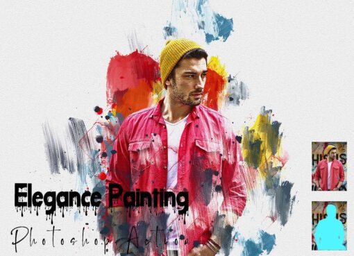 Mega Watercolor Photoshop Action Bundle - Image 14