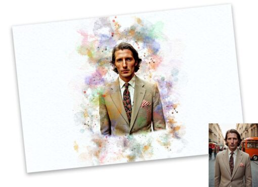 Mega Watercolor Photoshop Action Bundle - Image 22