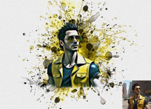 Mega Watercolor Photoshop Action Bundle - Image 27
