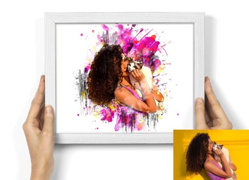 Mega Watercolor Photoshop Action Bundle - Image 34