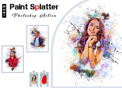 Mega Watercolor Photoshop Action Bundle - Image 38