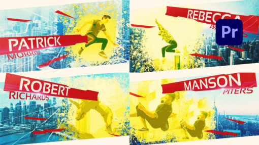 Edge of Parkour Premiere Pro template