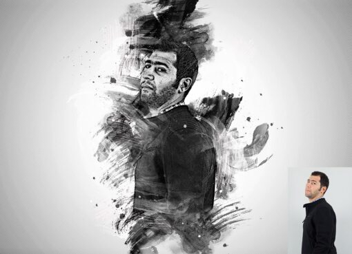 Ink Paint Sketch Photoshop Action - Image 3