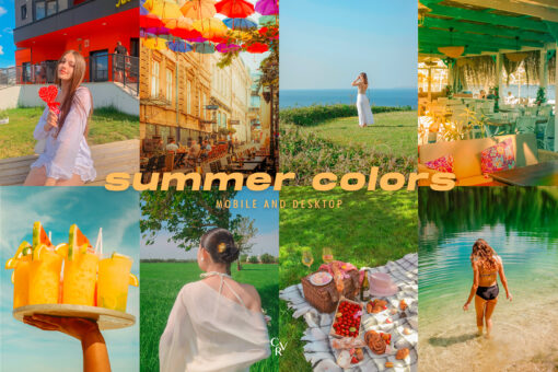 15 Summer Colors Lightroom Presets