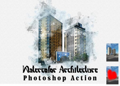 Watercolor Artwork Photoshop Action Bundle - Image 8