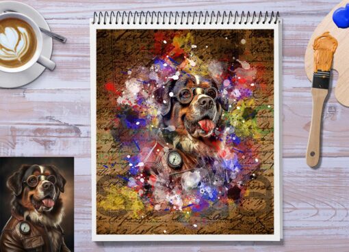 Watercolor Artwork Photoshop Action Bundle - Image 16
