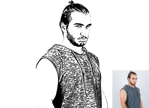 Photo Tracing Photoshop Action - Image 3