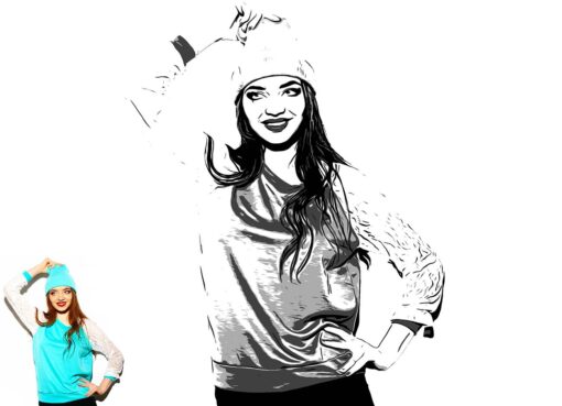 Photo Tracing Photoshop Action - Image 4