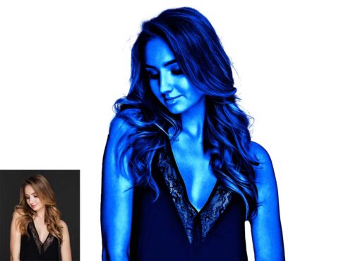 Stunning Fashion Portrait Photoshop Action - Image 4