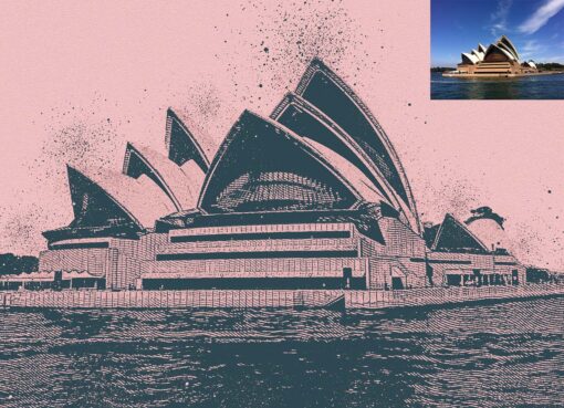 Risograph Engraving Photoshop Action - Image 8