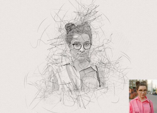 Master Scribble Art Photoshop Action - Image 4
