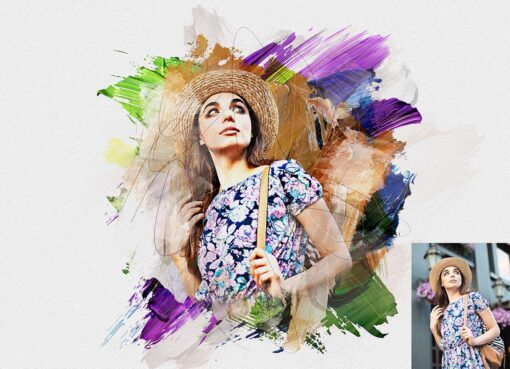 Artistic Painting Effect Photoshop Action - Image 4