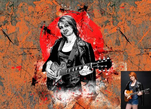 Sketch Grunge Effect Photoshop Action - Image 9