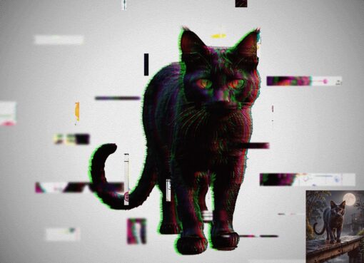 Digital Glitch Effect Photoshop Action - Image 11