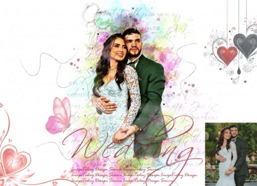 Wedding Mixed Art Photoshop Action - Image 4
