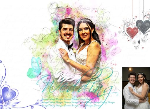 Wedding Mixed Art Photoshop Action - Image 6